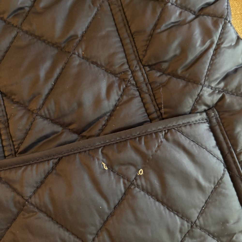 Burberry Brit Navy Quilted Jacket Small - Picture 5 of 11